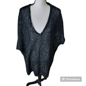 Torrid Open Knit Sweater with Deep V-Neck. Size 4X.